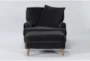 Abigail IV 78" Oversized Chair And Ottoman - Front