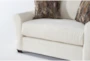 Cameron II Chenille 120" Oversized Chair And Ottoman - Detail