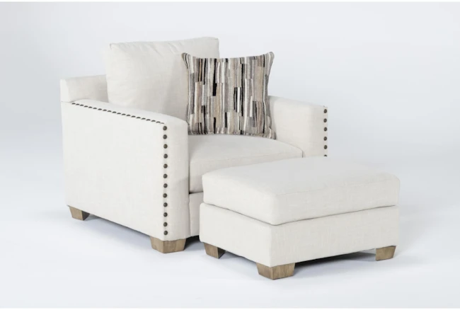 Modena Chair And Ottoman - 360