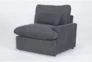 Jolene Dark Grey 6 Piece Reclining Sectional With Three Power Recliners  - Side