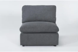 Jolene Dark Grey Armless Chair