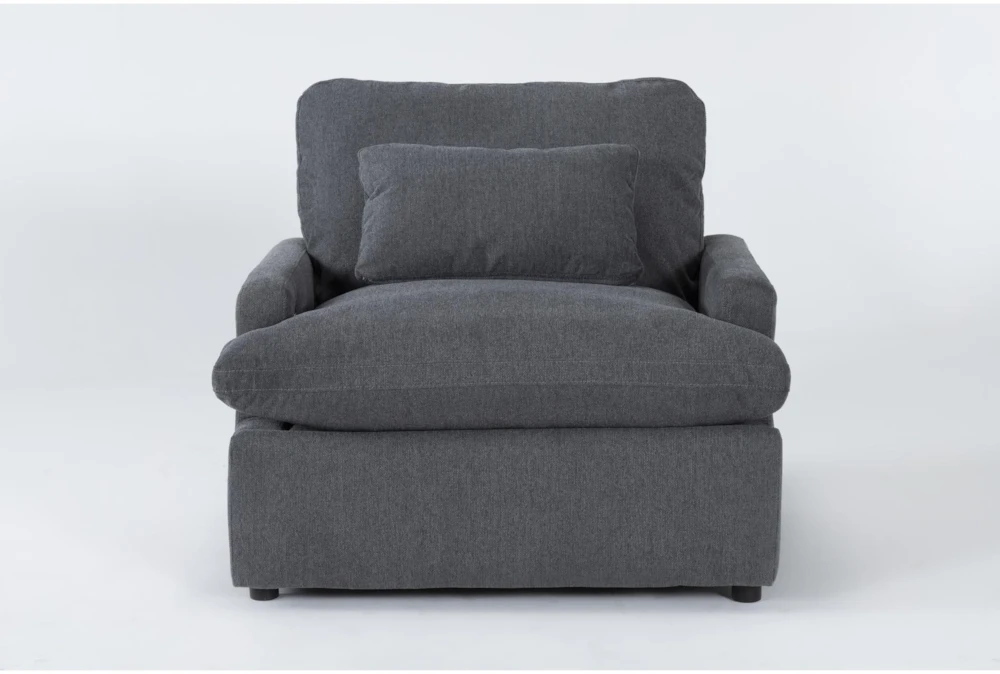 Jolene Dark Grey Armchair