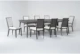 Echo 86"-106" Extension Dining Set For 8 - Side