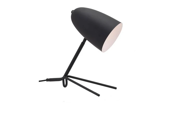 15 Inch Black Tripod Base Task Table Lamp