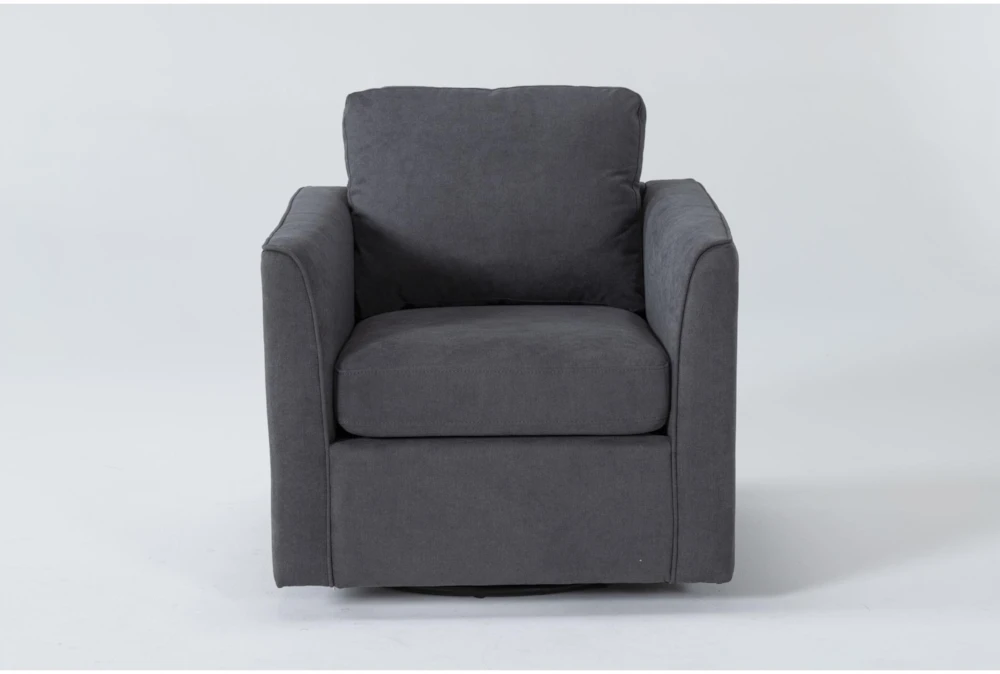 Aya Grey Swivel Chair