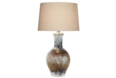29 Inch Hydrocal Table Lamp