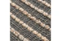 5'x8' Rug-Jute Woven Lines Blue - Material