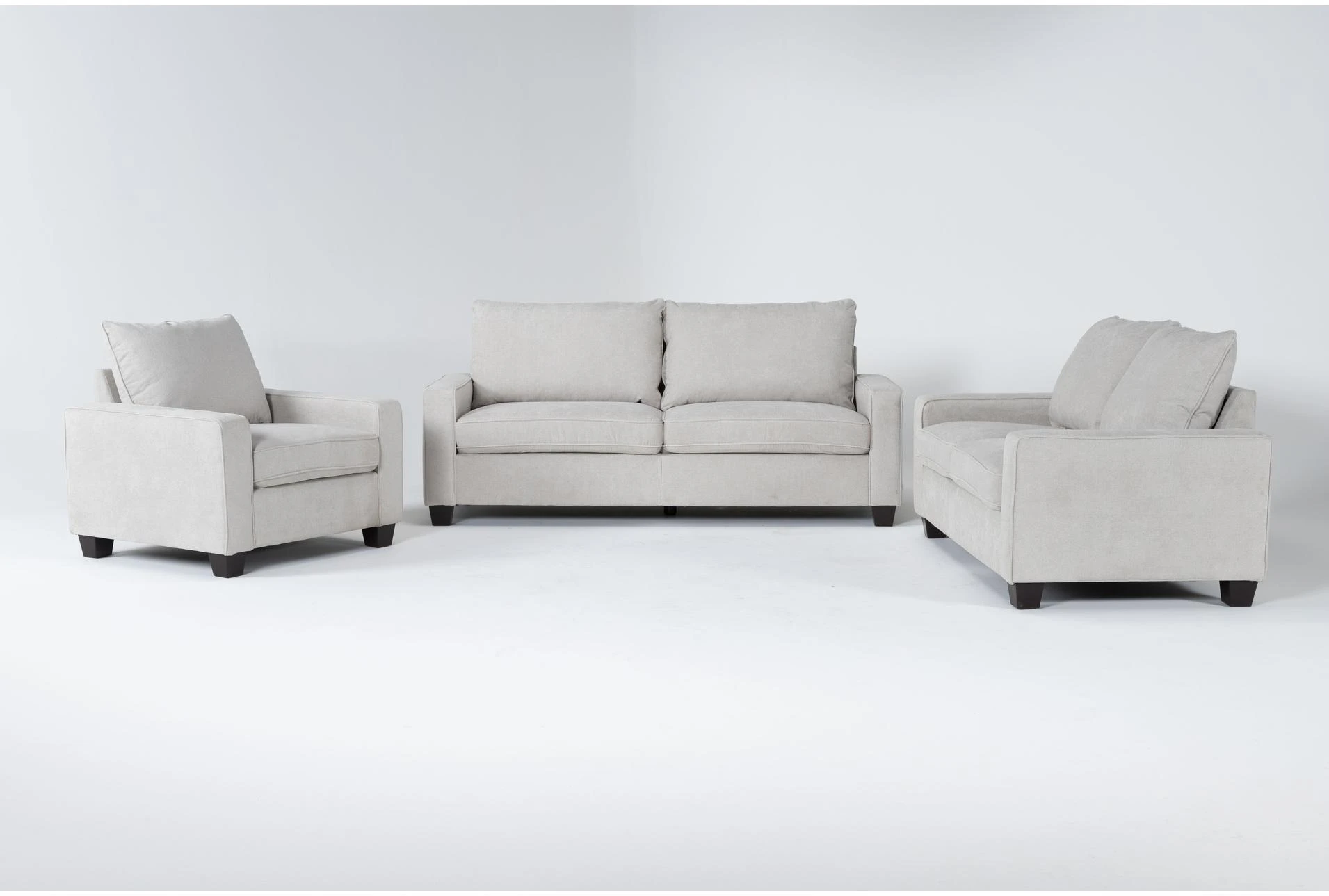 Reid Buff 3 Piece Living Room Set | Living Spaces