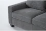 Reid Grey 80" Sofa - Detail