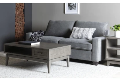 Reid Grey 2 Piece Living Room Set | Living Spaces