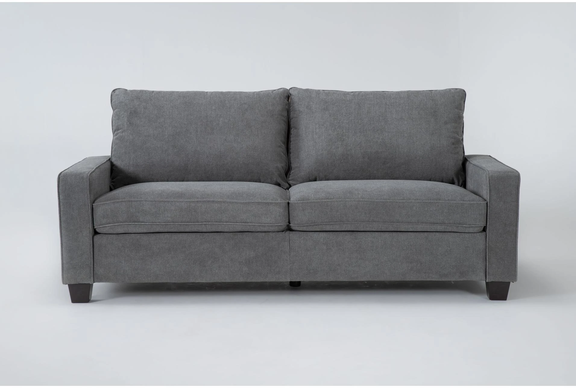 Reid Grey 80" Sofa | Living Spaces