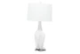 29" White Resin Accent Lamp Set of 2 - Material