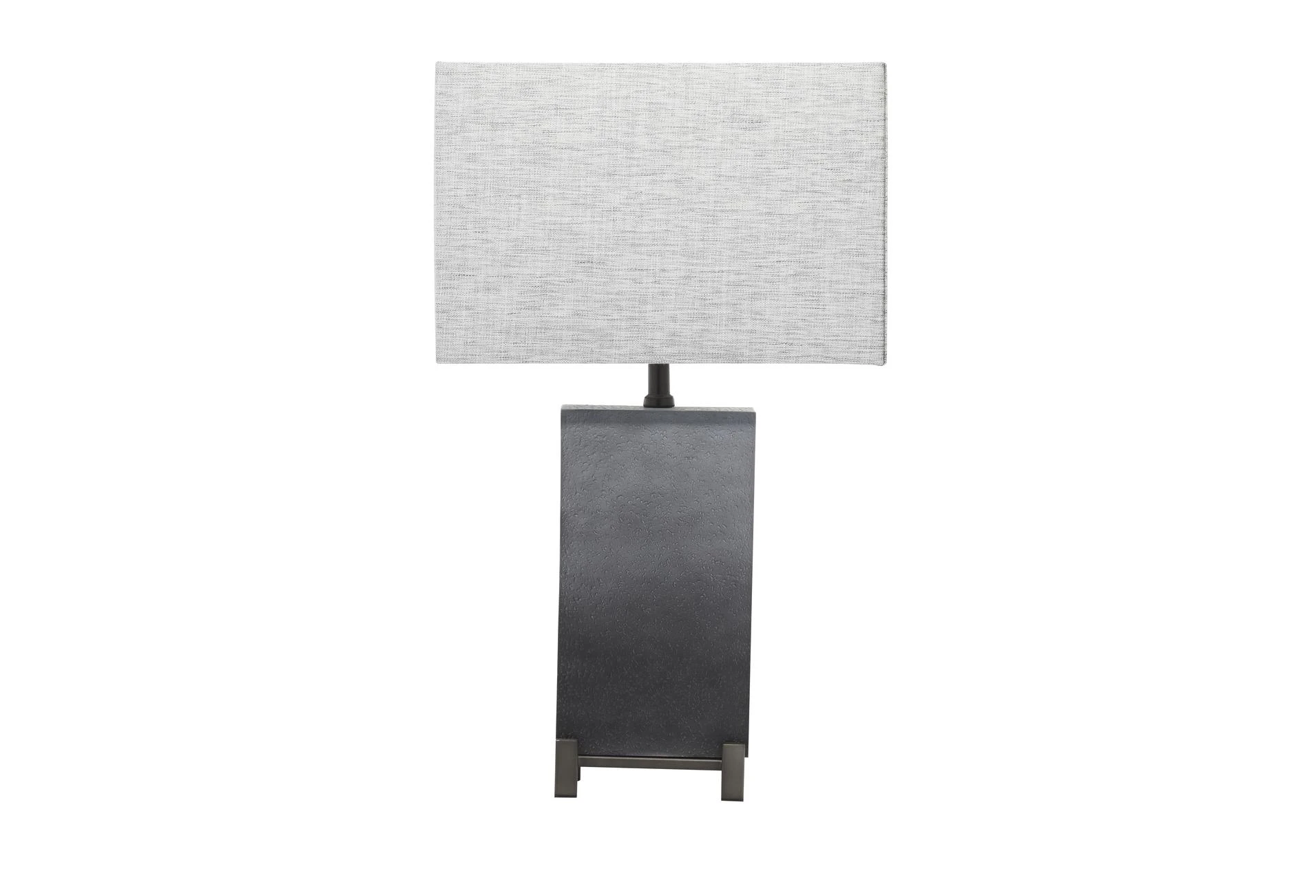 26 Grey Rectangle Table Lamp Living, 26 Table Lamp