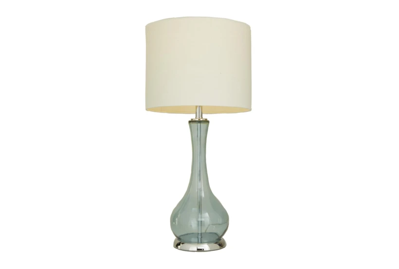 28" Glass Table Lamp Set Of 2 - 360