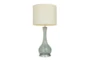28" Glass Table Lamp Set Of 2 - Detail