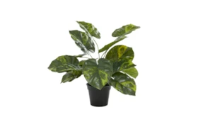 20" Green Artificial Potted Plant