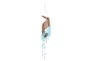 32 Inch Teal Oyster Shells Windchime - Signature
