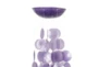 27 Inch Purple Oyster Shells Windchime - Detail