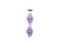 27 Inch Purple Oyster Shells Windchime - Front