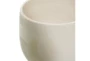 White Ceramic Planter Set Of 2 - Detail