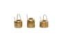 Gold Iron Watering Can Set Of 3 - Back