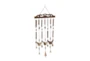 13 Inch Brown Wood Windchime - Front