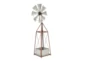 39 Inch Brown Windmill Planter - Front
