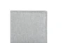 Eastern King Grey Modern Flange Welt Upholstered Headboard - Detail