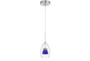 Addison 4X13 Blue Integrated Led Mini Bell Pendant - Signature