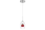 Addison 4X13 Red Integrated Led Mini Bell Pendant - Signature
