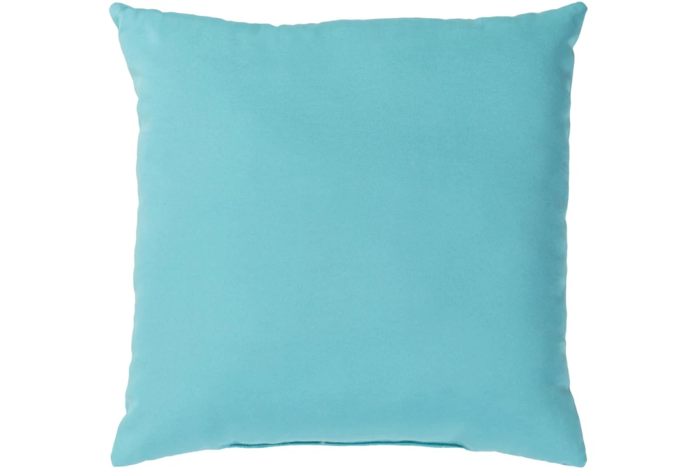 Outdoor Accent Pillow-Aqua Solid 16X16