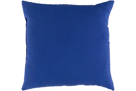 Outdoor Accent Pillow-Dark Blue Solid 20X20