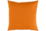 Outdoor Accent Pillow-Bright Orange Solid 20X20 - Signature
