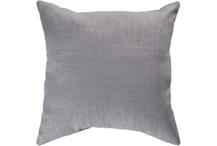 Outdoor Accent Pillow-Medium Grey Solid 18X18 - Main