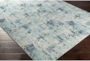 5'3"X7'3" Outdoor Rug-Ivory & Navy Abstract - Detail