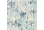5'3"X7'3" Outdoor Rug-Ivory & Navy Abstract - Detail