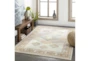5'3"X7'3" Outdoor Rug-Ivory Background Global Multi - Room