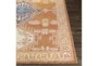 8'10"X12' Outdoor Rug-Orange With Blue Diamond - Material
