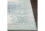 7'X9' Outdoor Rug-Green With Blue Diamond - Material