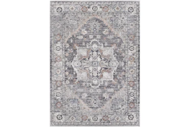 5'3"X7' Outdoor Rug-Charcoal Sophisticated
