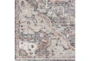 2'7"X7'3 Outdoor Rug-Charcoal Multi Muted Design - Detail