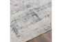 5'3"X7' Outdoor Rug-Blue/Grey/Cream Abstract - Side