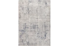 7'10"X10' Outdoor Rug-Blue/Grey/Cream Abstract