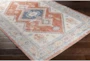 5'3"X7' Outdoor Rug-Bold Orange With Blue Global - Detail