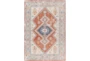 5'3"X7' Outdoor Rug-Bold Orange With Blue Global - Signature