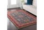 5'3"X7'3" Rug-Blue & Red Traditional - Room