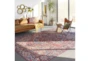 2'3"X3'8" Rug-Red & Navy Bold - Room