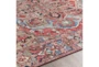 2'3"X3'8" Rug-Red & Navy Bold - Side