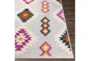 5'3"X7' Outdoor Rug-Multicolored Streamlined Diamonds - Material