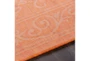 7'8"X10' Outdoor Rug-Burnt Orange Mottled Scroll - Side
